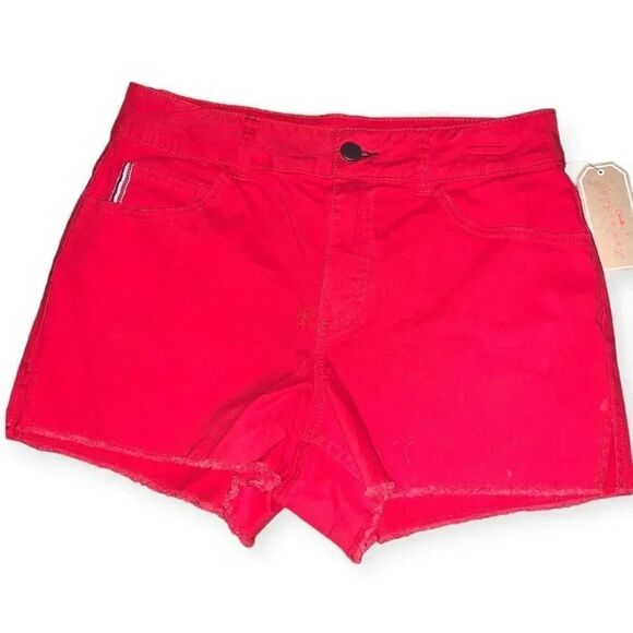 Copper key high waisted shorts - Picture 1 of 2
